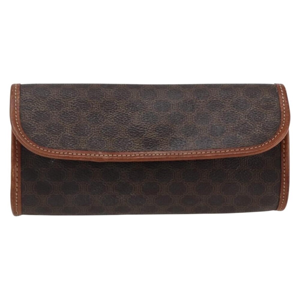 Celine Macadam Pochette Canvas and Leather